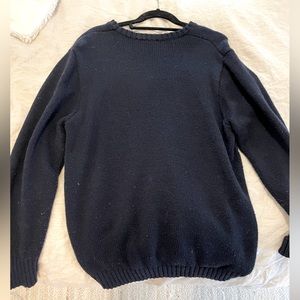 Brandy Melville Oversized Navy Sweater